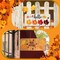 11 Pieces Fall Painting Stencils Autumn Stencil (Maple,8 x 8 Inch, 6 x 12 Inch)